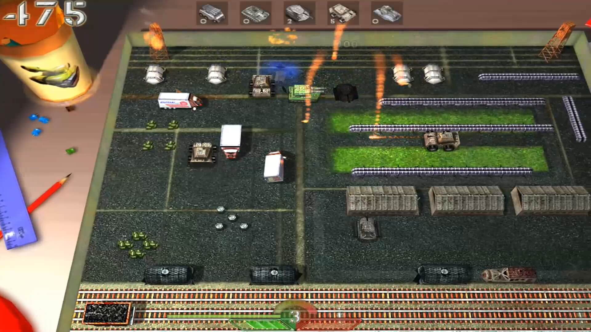 Tank-o-Box - геймплей игры Windows